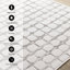 Tapis texturé moderne blanc-1329313751