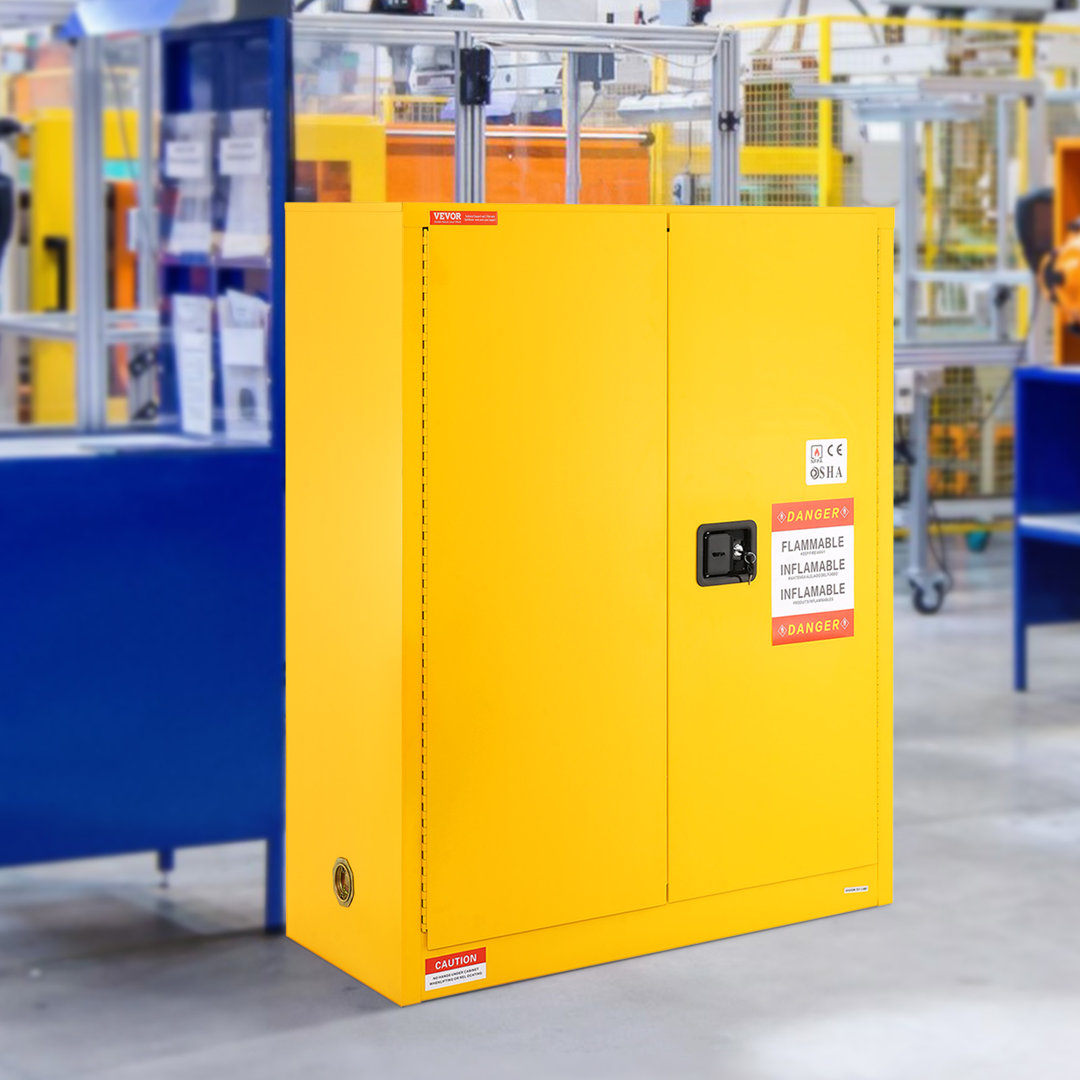 VEVOR Flammable Safety Cabinet Steel Safety Cabinet VEVOR