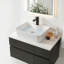 Meuble-lavabo flottant moderne 31,5 po avec comptoir en faux marbre et vasque en céramique-1322081820