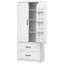 Armoire de rangement pour salle de bain polyvalente 71 po de style campagnard-1723135917