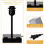 Lampe de table USB en métal Yarnall