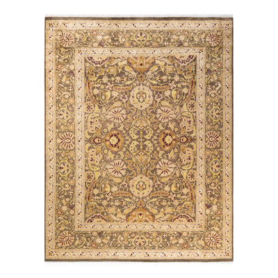 Keenan One-of-a-Kind 8' 1" X 10' 2" 2010s Wool Area Rug in Brown
