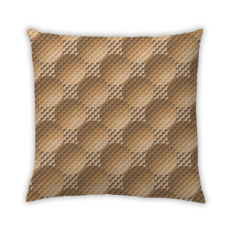 Coussin Channon, Bleu, Synthétique