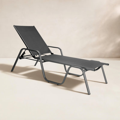 28" Patio Chaise Lounge Set