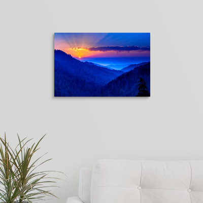 " Smokey Mountain Beams " by Steven Maxx