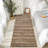 Machine Washable Runner Rugs 2x6 Modern Farmhouse Runners Non-Slip Gradient Runner Rug Soft Printed Braid Indoor Floor Carpet Rug for Hallway Kitchen Bedside Laundry, Brown-276325138