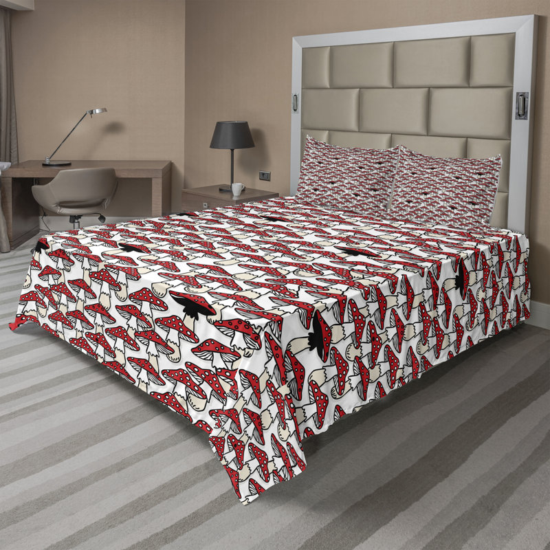 Microfiber Sheet Set, Full Sheet Set with Fitted Sheet and 2 Pillowcases