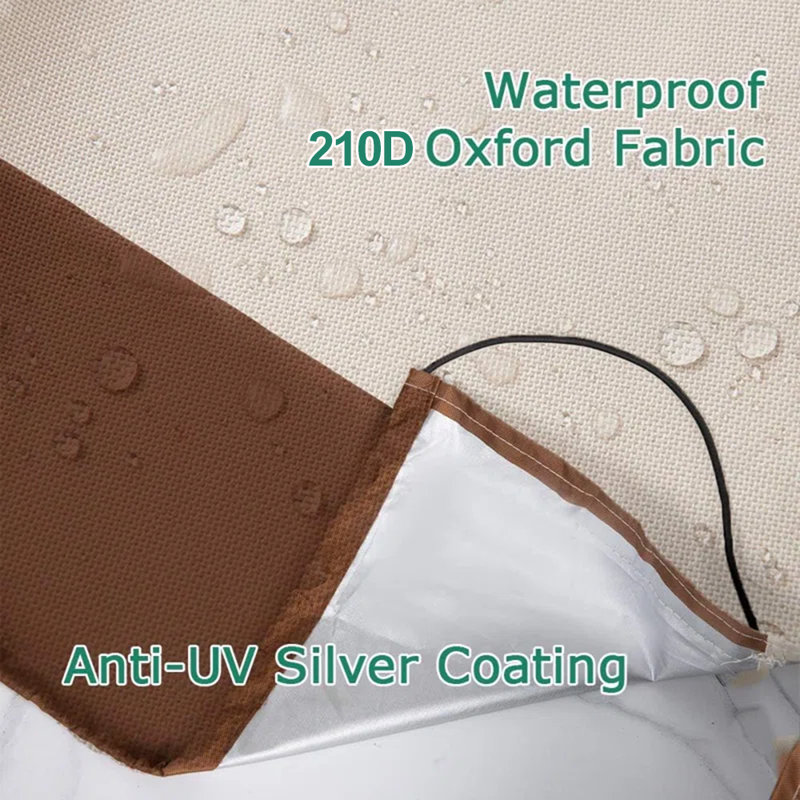 Housse pour climatiseur pour unités extérieures, housse pour climatiseur de 30 po pour unité extérieure imperméable et résistante qui couvre les unités extérieures carrées