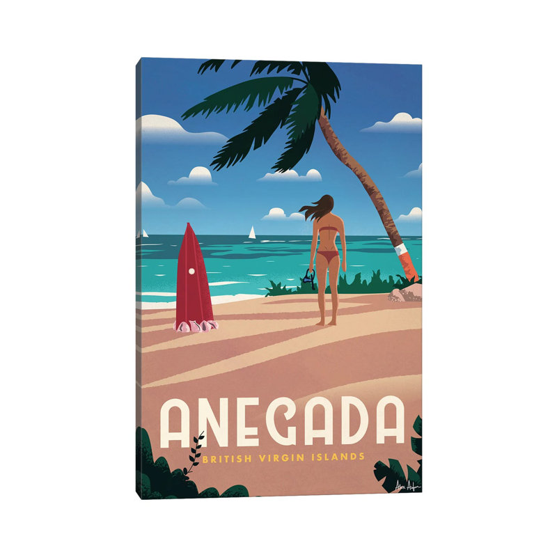 Anegada - Wrapped Canvas Print, 101.6 cm H x 66.04 cm W x 1.91 cm D