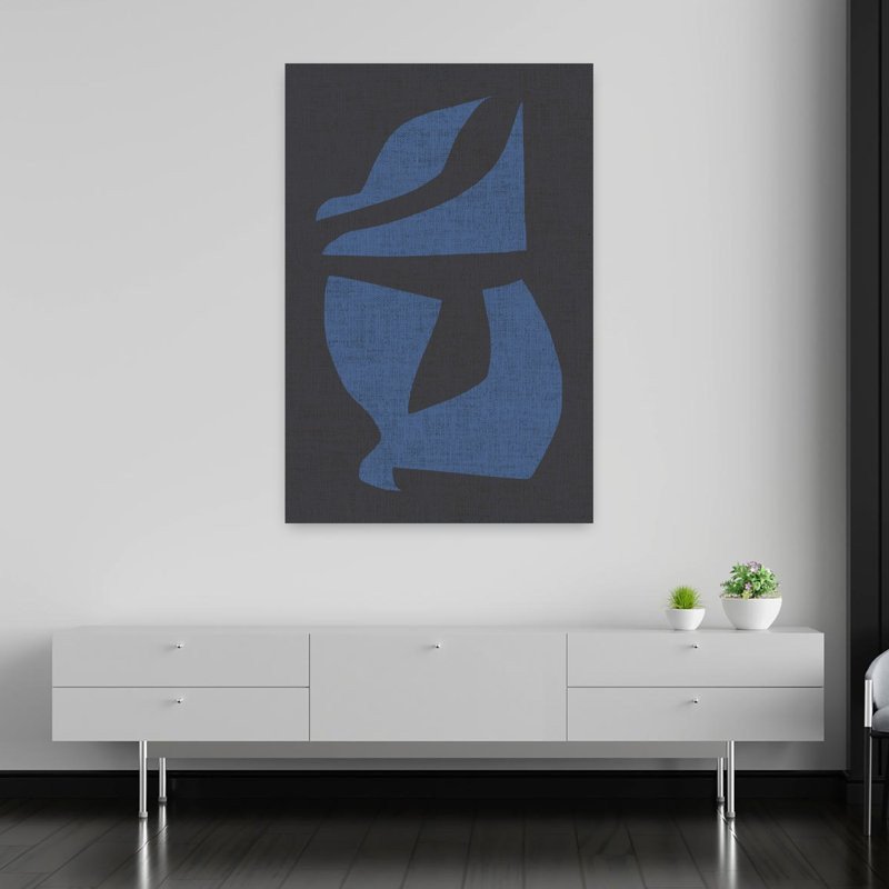 Art contemporain contemporain abstrait, H 60 po x l 40 po