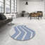 Tapis gris / bleu Antronette-1970907157
