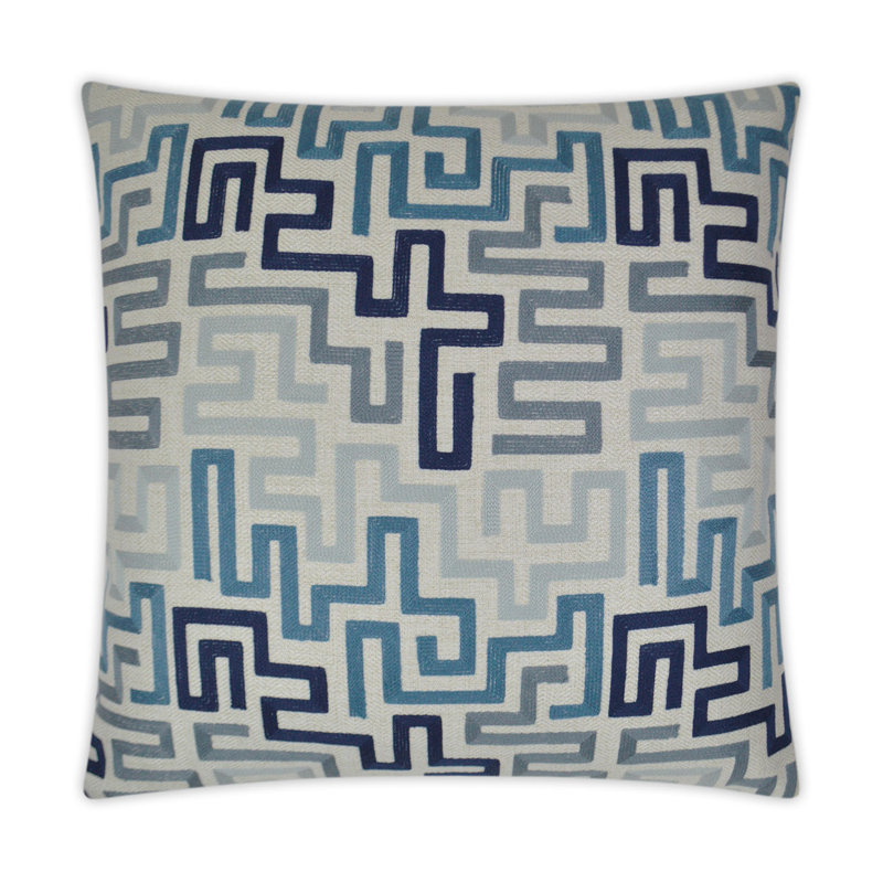 Labyrinth Fabric, Indigo