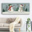 «Jolly Snowman Collection D», reproduction sur toile tendue-1514640752