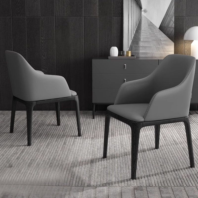 Ensemble de salle à manger rectangulaire moderne, H 29,52 po x L 62,99 po x l 35,43 po