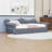 Queen Upholstered Daybed with Built-In LED Light Strips-1722878822