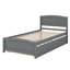 Lit plate-forme avec lit gigogne-1543764217