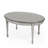 Table basse ovale grise Wendelina-1232149452