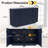 59.8" Wide Sideboard Fluted Storage Cabinet With Doors And Shelves-754625967
