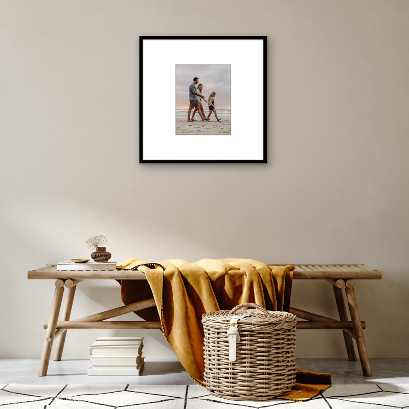 Picture Frame with Oversized Mat - Gallery-Style Frames for Photos or Artwork - Multiple Sizes, 24" x 24"