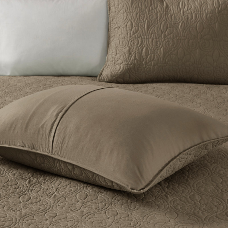 Couvre-lit réversible très grand - Rembourrage confortable en coton 2 taies décoratives pour garder la literie fraîche pré-lavée pour une durabilité et une hygiène à long terme