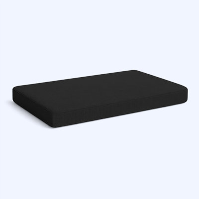 3''H Custom Size Bench Cushion For Indoor/Outdoor with Premium 75D High-Resilience Foam-Without Non-slip bottom