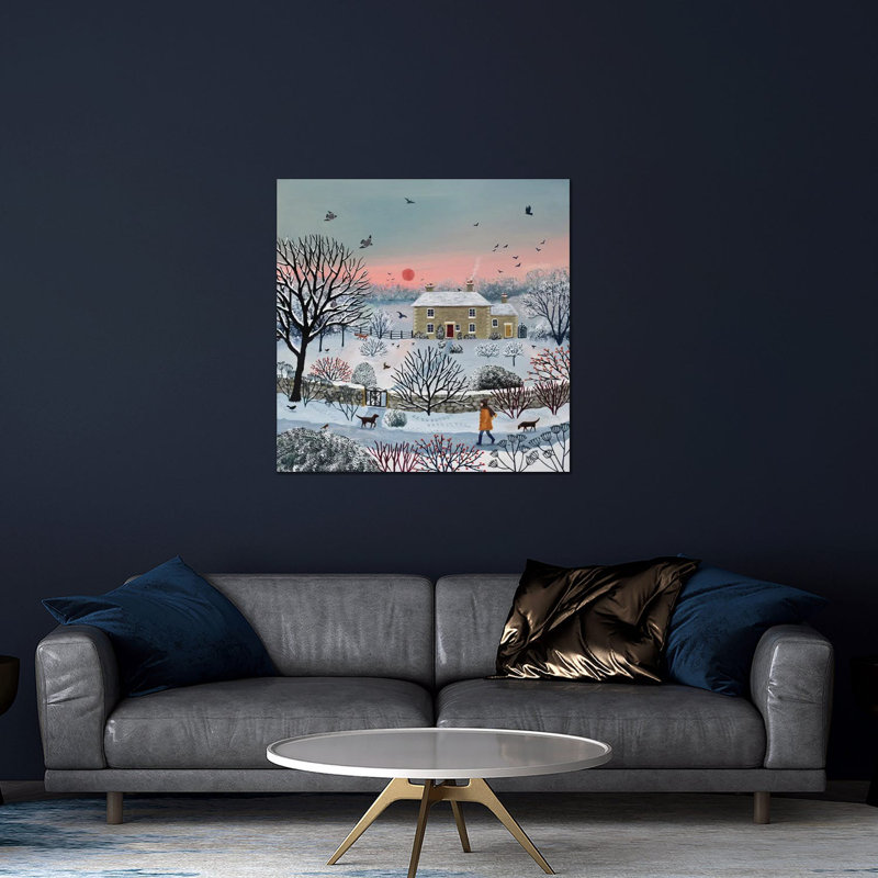 «Nearly Home» par Jo Grundy - impression non encadrée, H 36 po x l 36 po x P 0,25 po