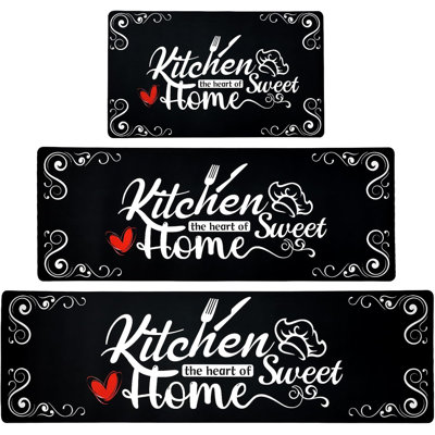 Plastic / Acrylic Water Resistant Anti-Fatigue Non-Skid Kitchen Mat