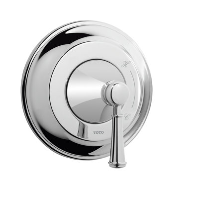 TOTO® Vivian™ Lever Handle Pressure Balance Trim, Polished Chrome
