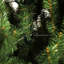 Arbre de Noël articulé artificiel 7,5 pi avec base pliable et lumières DEL pré-câblées