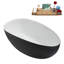 Baignoire de trempage autoportante 59 "avec drain interne 59" Streamline-101698968