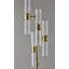 Lampe sur pied DEL 67 po Nezaket