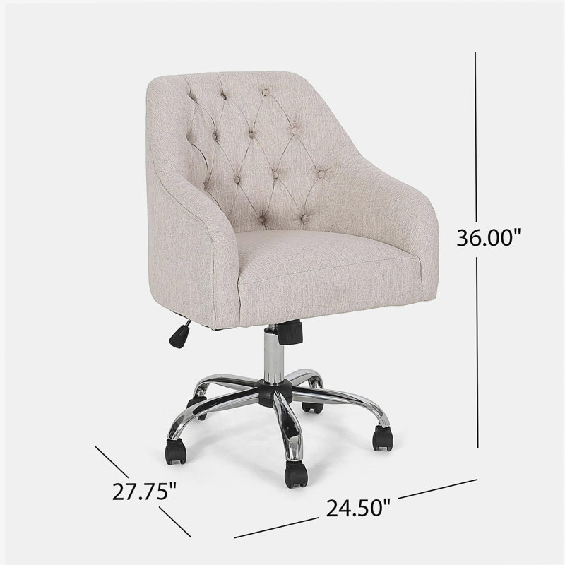 chaise de bureau, Beige