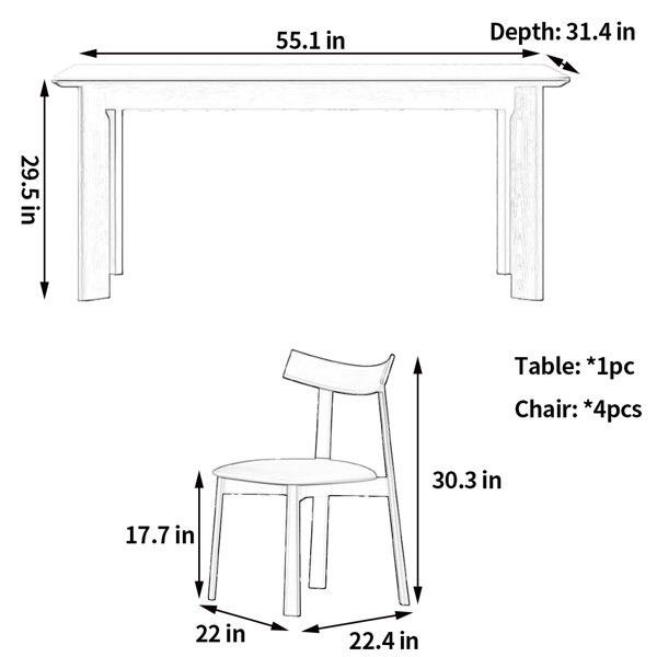 Dimensions du produit