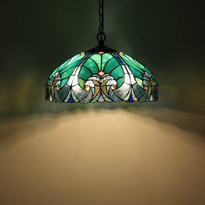 1 - Light Dark Bronze Victoria Pendant