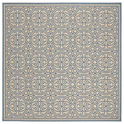 Burnell Linden 100 Performance Geometric Indoor/Outdoor Area Rug