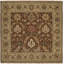 Wool Oriental Area Rug in Brown/Camel-17655075