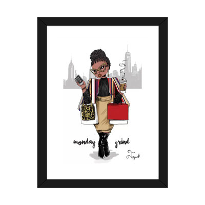" Monday Grind " by Jonquel Art