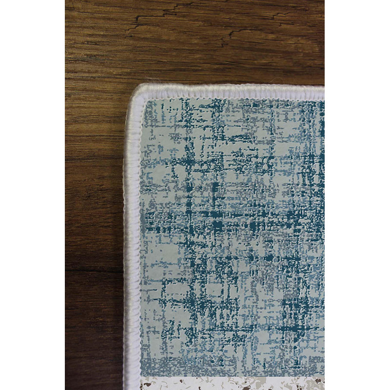 Luxurious Woven Area Rug, 100% Polyester, 23.6 x 39.4 inches | 650 g/m², 0.3 in Pile Height | Antibacterial, Non-Slip PVC Dot Underside, Machine Washable | 3D Digital Printing, Perfect for Living Room & Bedroom Decor