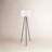 Siti 62" Iron Tripod Floor Lamp with Drum Shade, Bronze