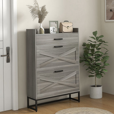 Armoire à chaussures étroite