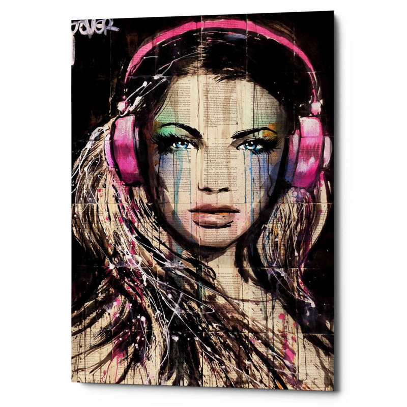 «Epic Graffiti '' par Loui Jover, impression sur toile, reproduction d'art sur toile par Loui Jover