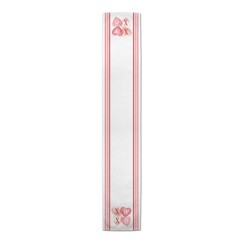 Agnis Valentine's Day Table Runner, 72" L x 16" W