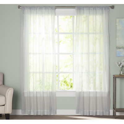 Kober Sheer Curtain Panel Pair