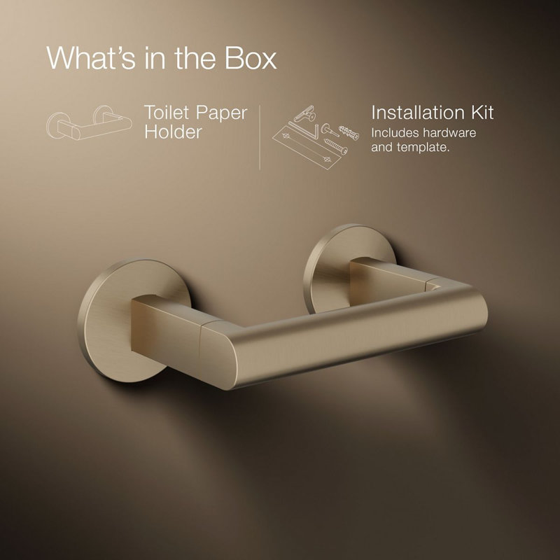 Components™ Pivoting Toilet Tissue Holder, Bronze