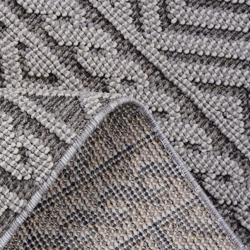 Collection Geometric Indoor/Outdoor Area Rug, Rectangle 7'9" x 10'