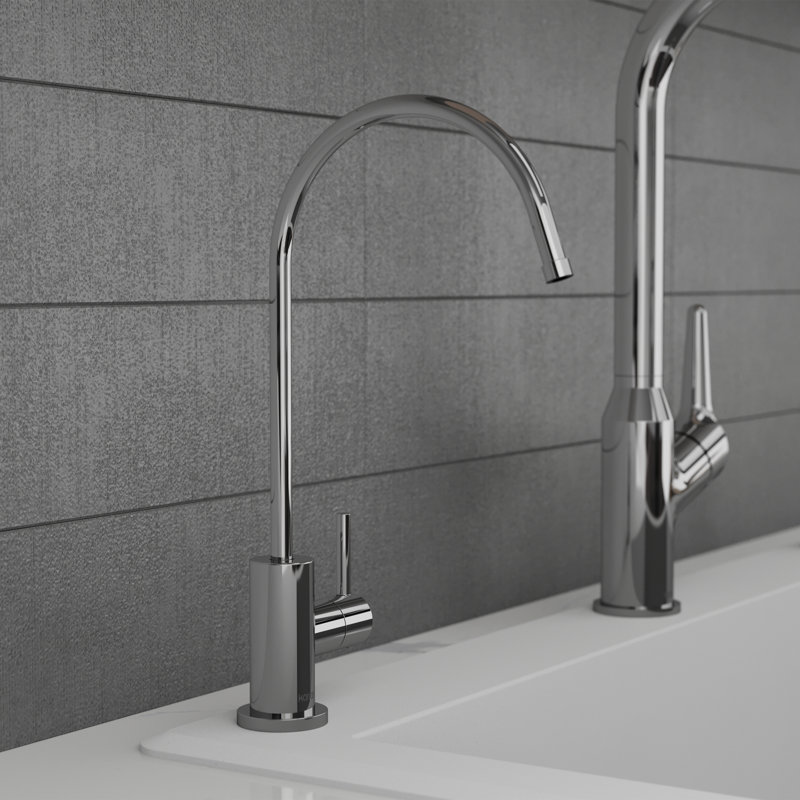 Karran Kestrel Single Handle Beverage Faucet in Chrome, Chrome