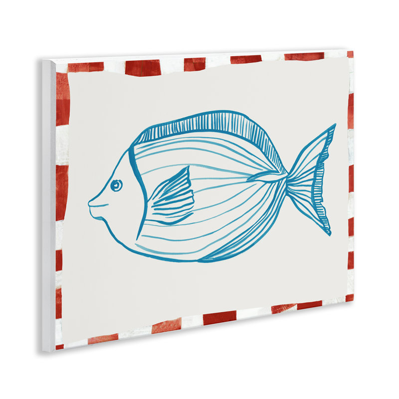 Plaque murale «Ocean Fish», par Hannah Dawson