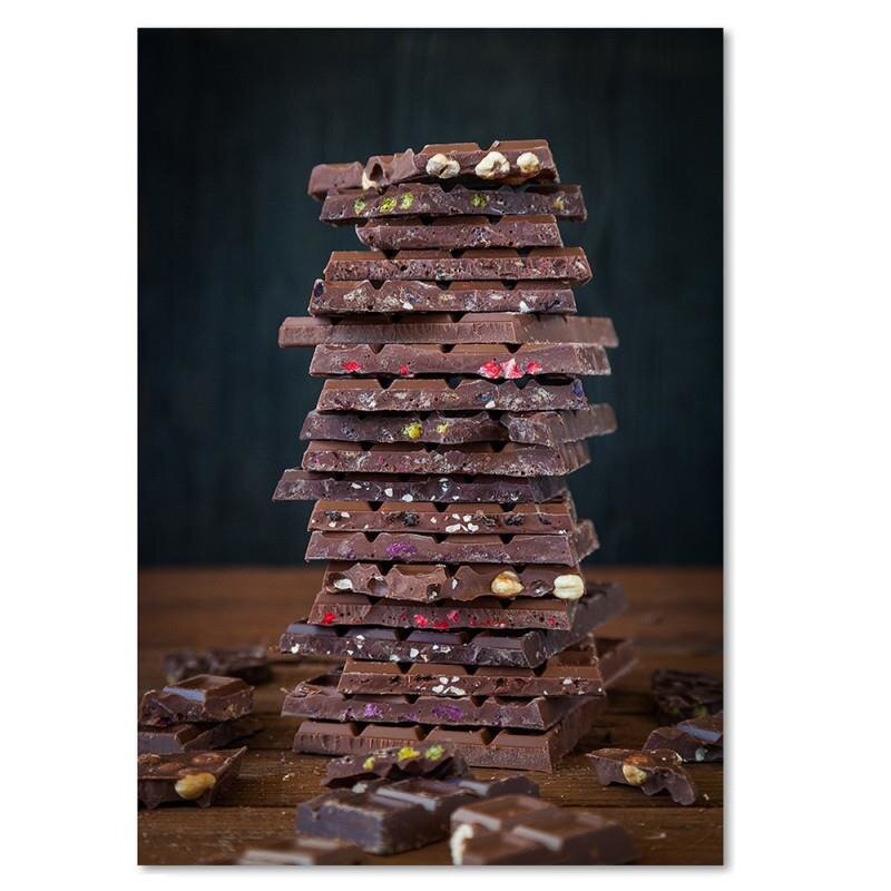 Leinwandbild Stack Chocolate