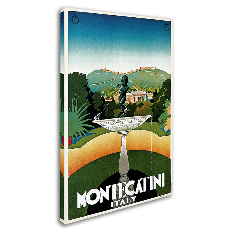 « travel 17 », publicité sur toile tendue, H 24 po x l 16 po