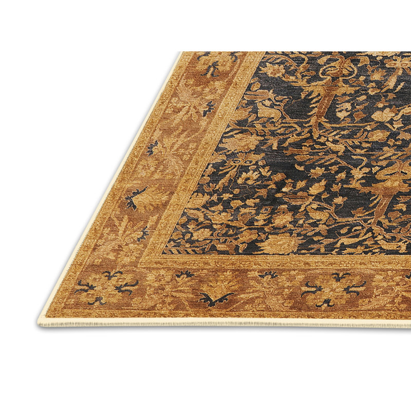 Tapis oriental brun / noir Epsilon, Rectangle 5 pi x 8 pi